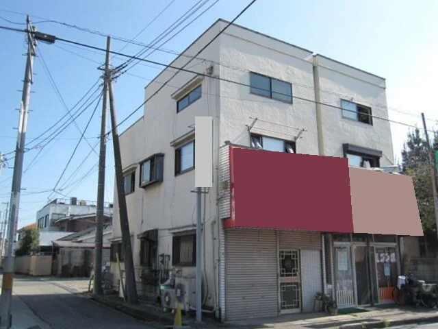 上尾の居抜き店舗の外観
