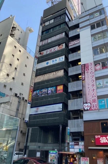 渋谷の居抜き店舗の外観