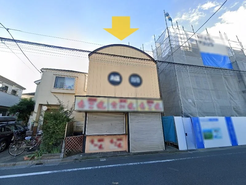 貸店舗(事務所仕様)の外観