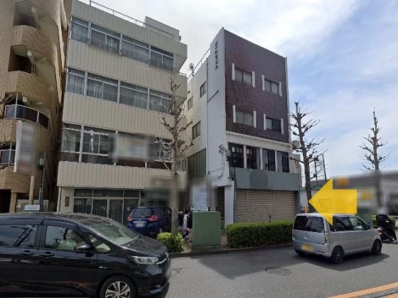 東青梅のスケルトン店舗物件の外観