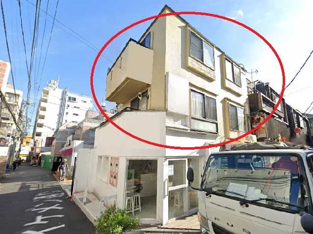 貸店舗(事務所仕様)の外観