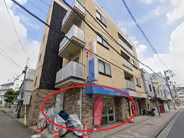 和田町の事務所仕様物件の外観