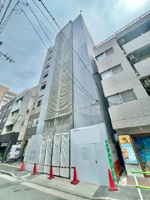 麻布十番のスケルトン物件の外観