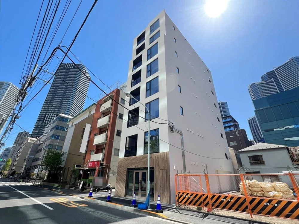勝どきのスケルトン物件の外観