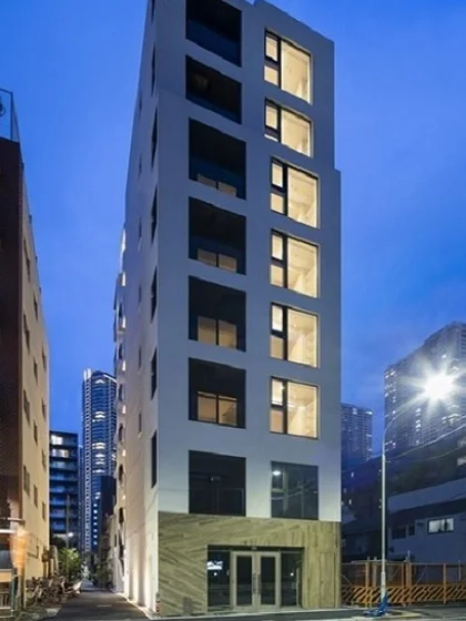 勝どきのスケルトン物件の外観