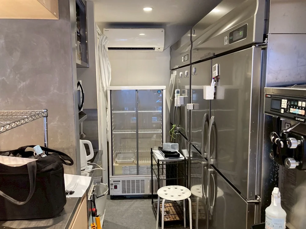 カフェ・喫茶店の居抜き物件の厨房