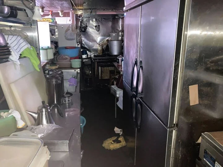 南千住の居抜き店舗の厨房