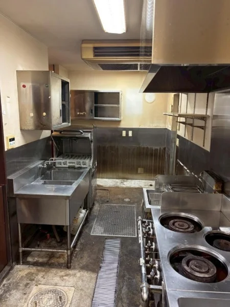 曳舟のカフェ・喫茶店居抜きの厨房