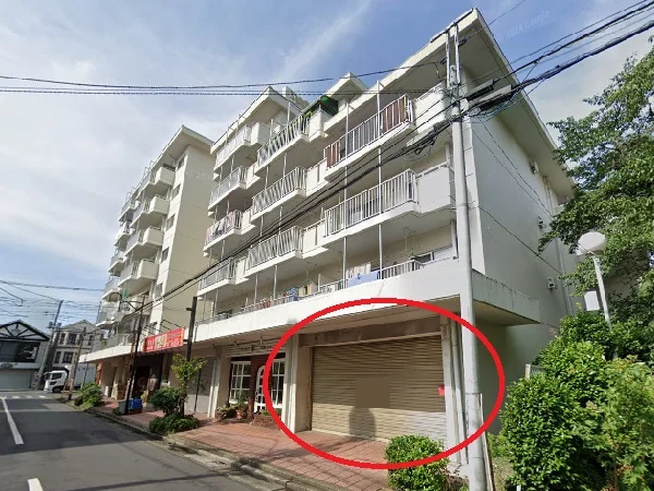 蒲生の事務所仕様物件の外観