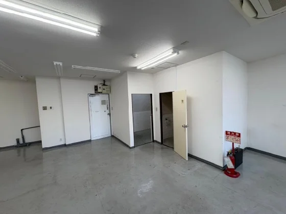 蒲田の事務所仕様物件の内装