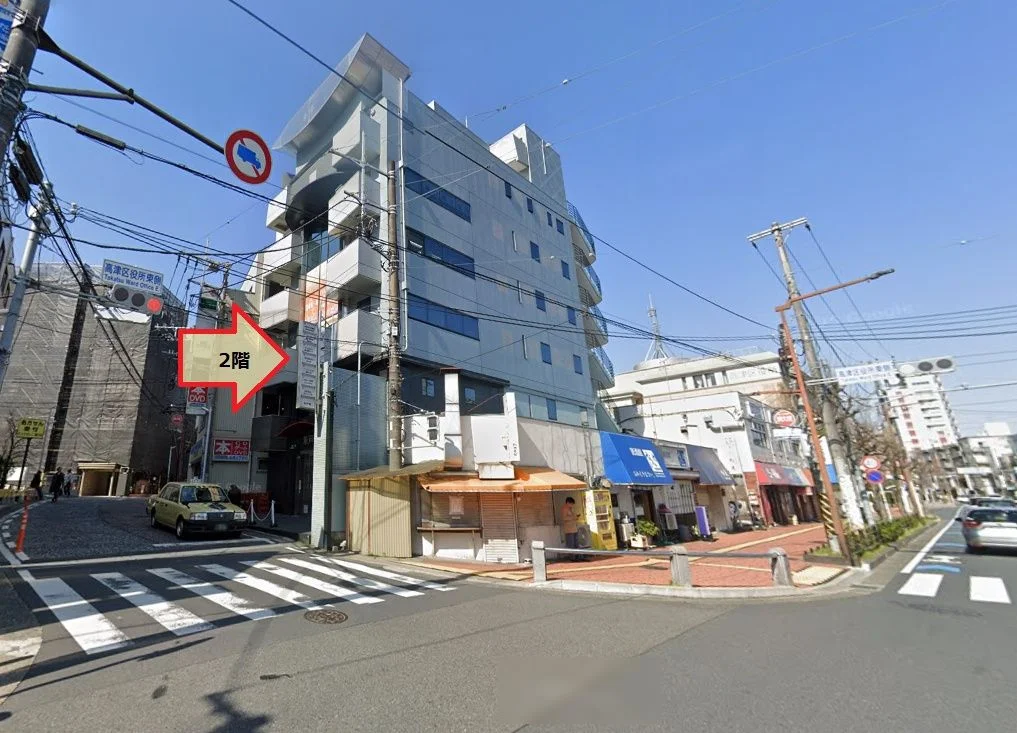 エステの居抜き物件の外観