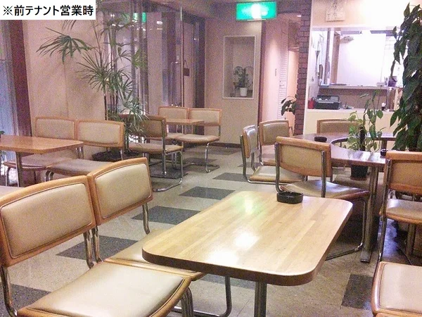 昭島の定食屋居抜きの内装