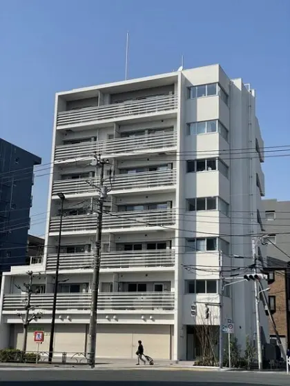 西葛西のスケルトン店舗物件の外観