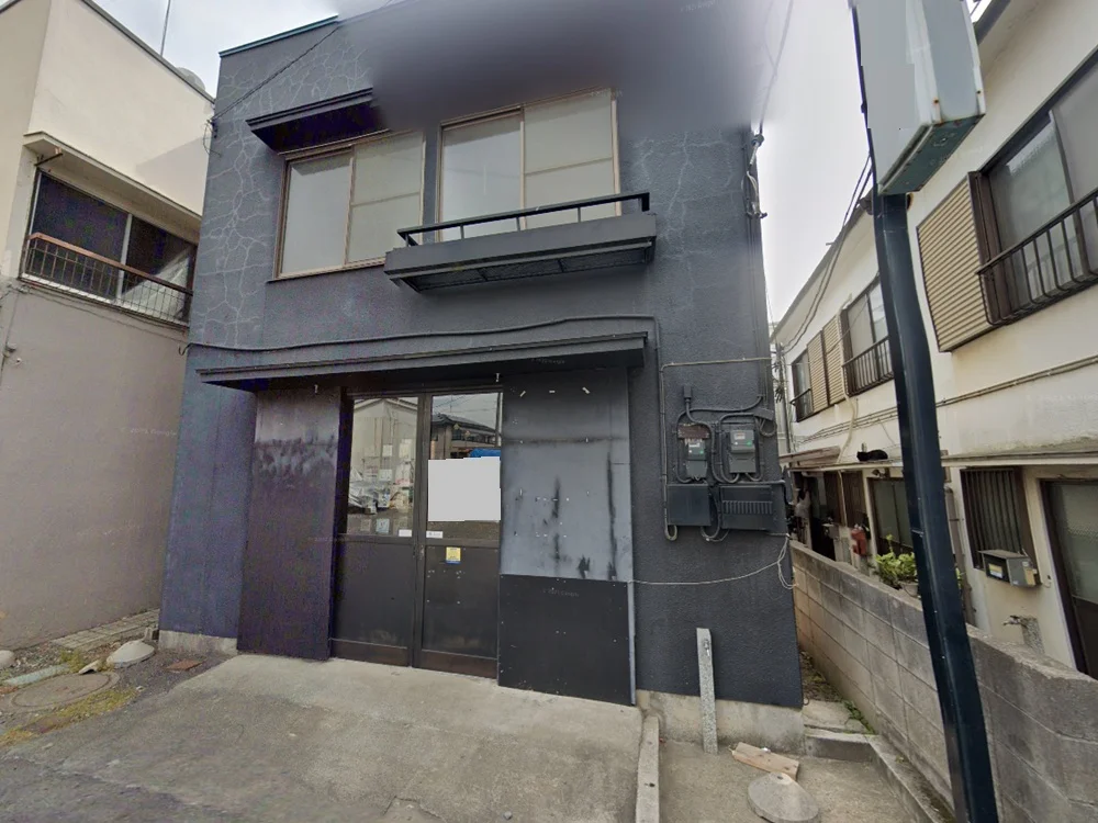 上北台の居抜き店舗の外観