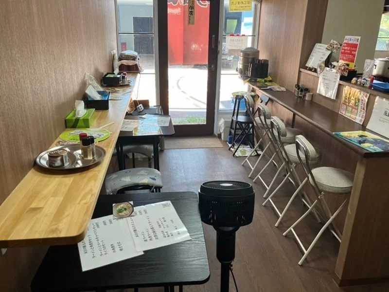 大森町のラーメン居抜きの内装