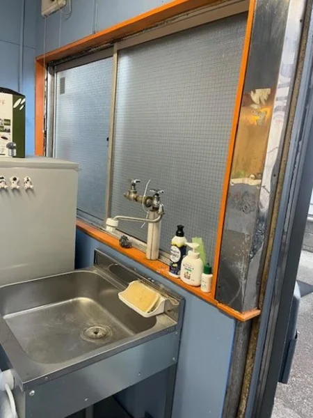 福生のカフェ・喫茶店居抜きの厨房