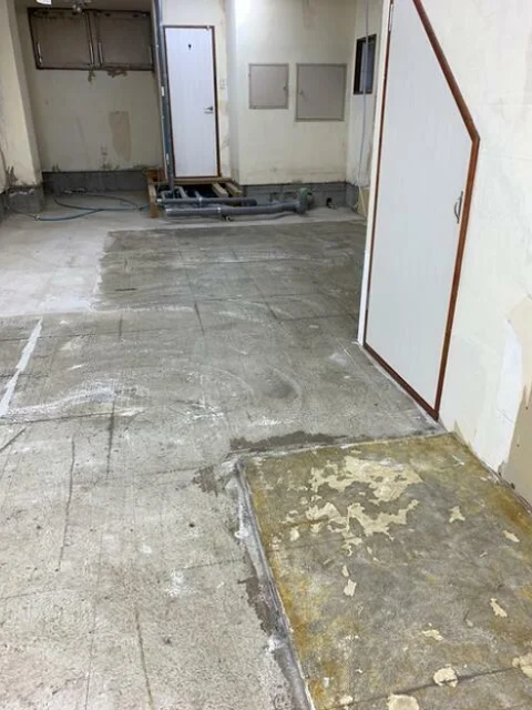 豊田のスケルトン物件の内装