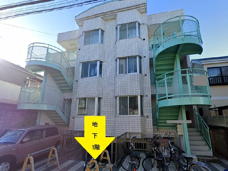 練馬高野台の事務所仕様店舗物件の外観