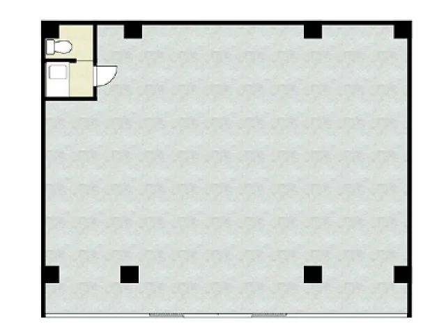 練馬高野台の事務所仕様店舗物件の平面図
