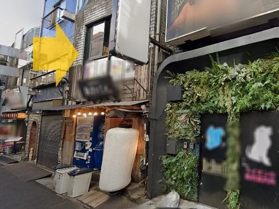 貸店舗(スケルトン)の外観