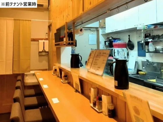中華料理の居抜き物件の内装