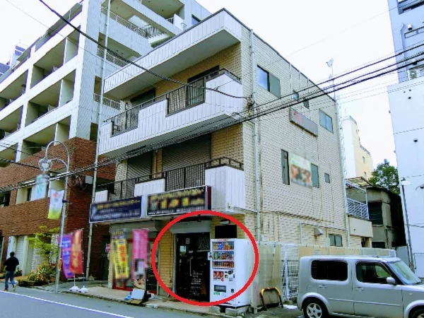 八王子のスケルトン物件の外観