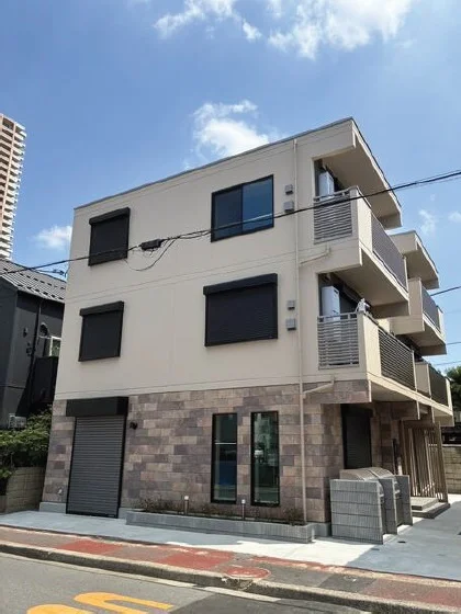 市川のスケルトン店舗物件の外観