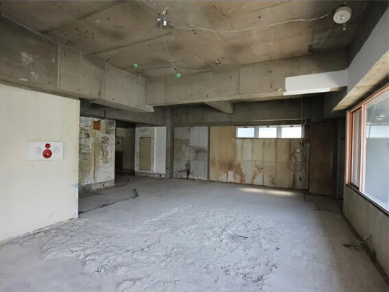 相模原のスケルトン店舗物件の内装