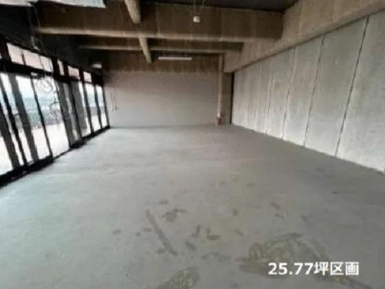 大井競馬場前のスケルトン物件の内装