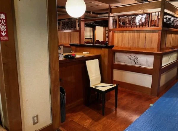 関内の居抜き店舗の内装