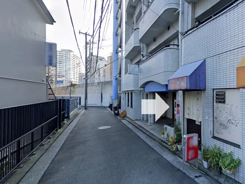 日ノ出町の居酒屋居抜きの外観