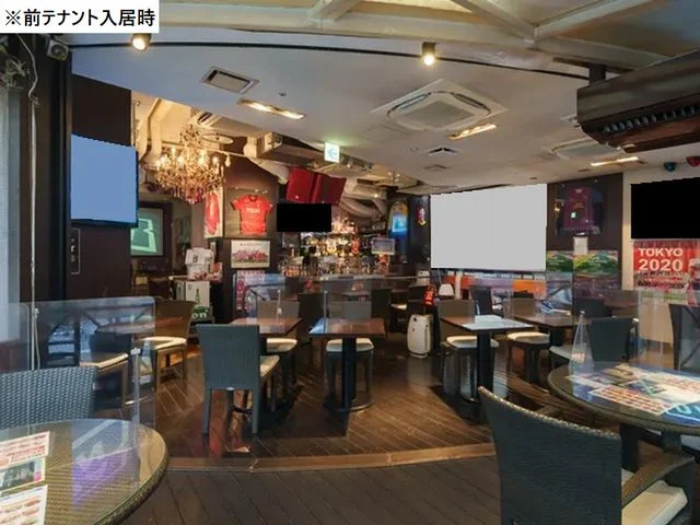 浦和のダイニングバー居抜きの内装