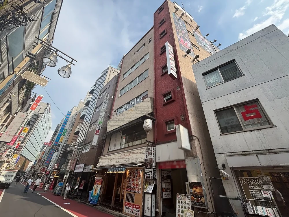 吉祥寺の居抜き店舗の外観