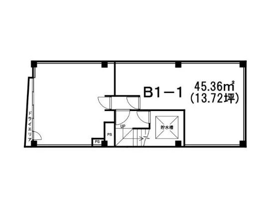 整体・マッサージの居抜き物件の平面図