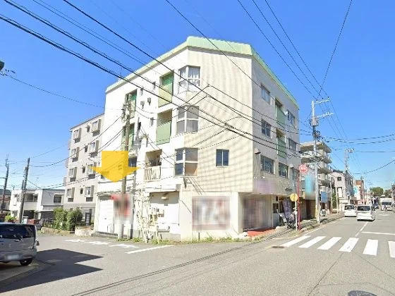 上本郷の事務所仕様店舗物件の外観