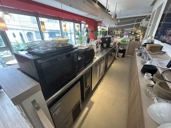 用賀の居抜き店舗の厨房