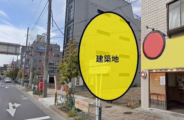 品川シーサイドのスケルトン店舗物件の外観