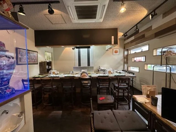 南林間の居抜き店舗の内装