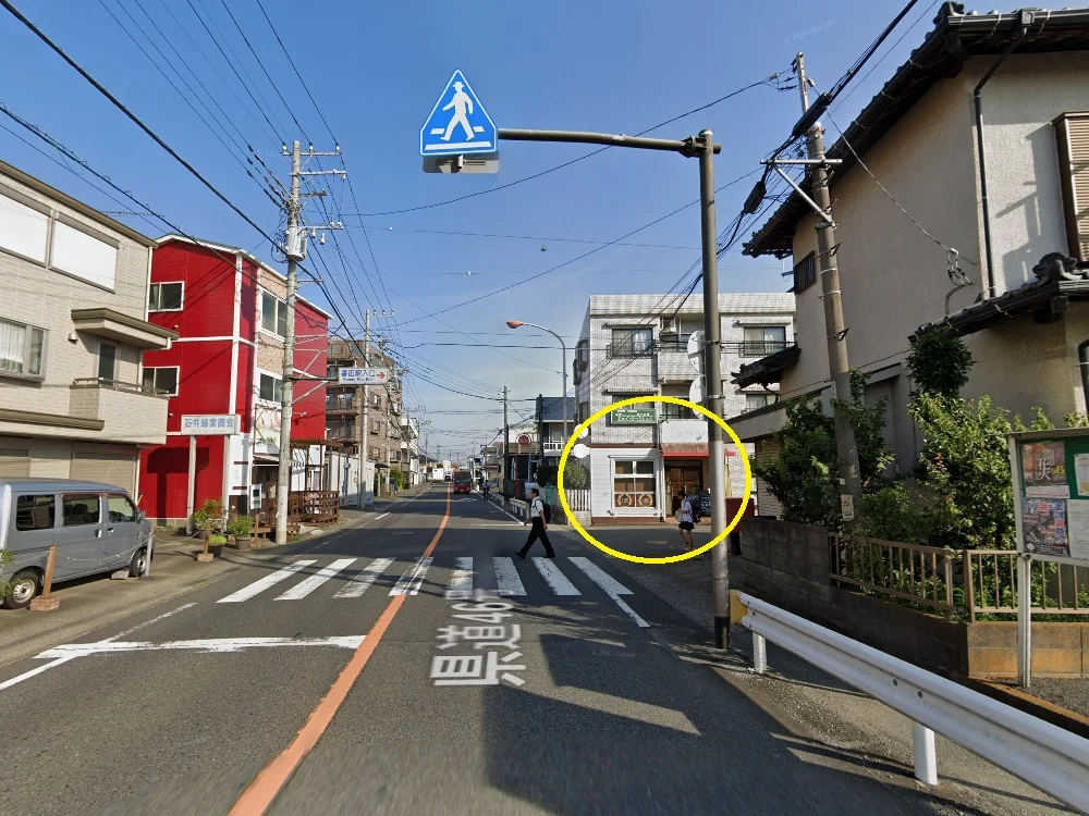 番田のテイクアウト居抜きの外観