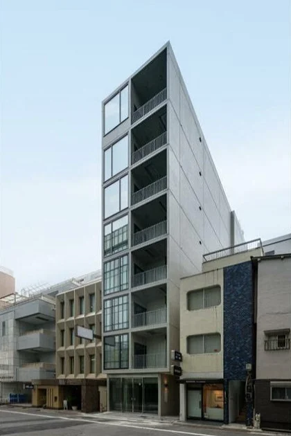 貸店舗(スケルトン)の外観