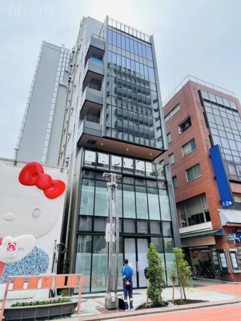 浅草のスケルトン店舗物件の外観