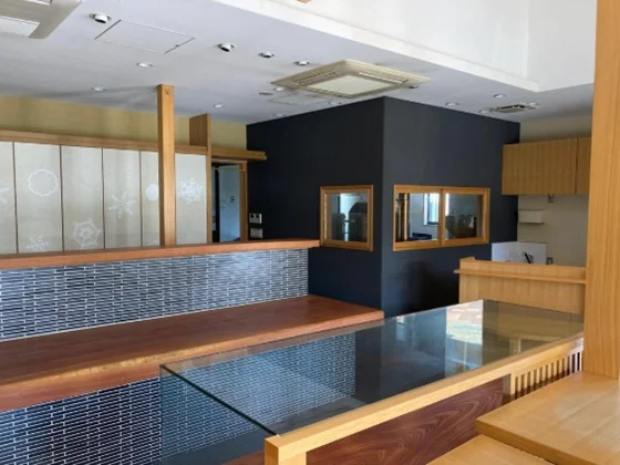 平和台の居抜き店舗の内装