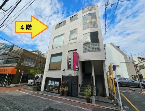 元町・中華街のスケルトン店舗物件の外観