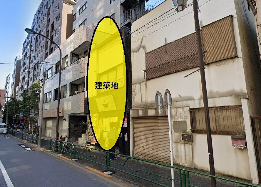 西日暮里のスケルトン物件の外観