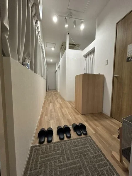 北千住の居抜き店舗のエントランス