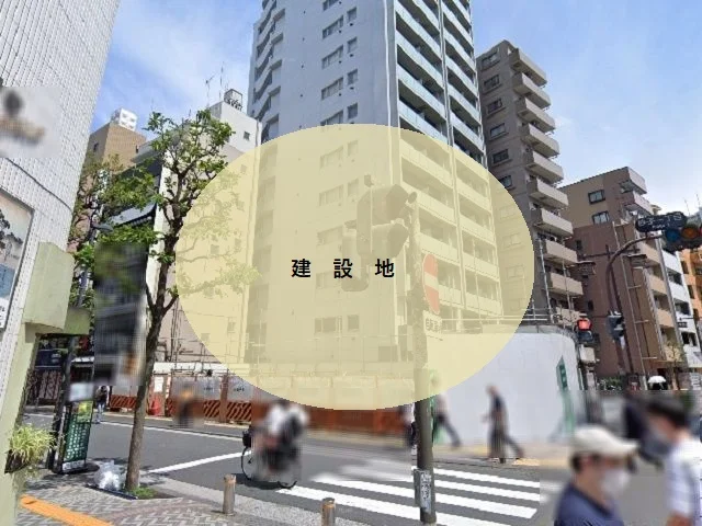 京急川崎の事務所仕様物件の外観