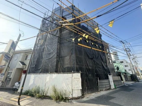 北千住のスケルトン店舗物件の外観