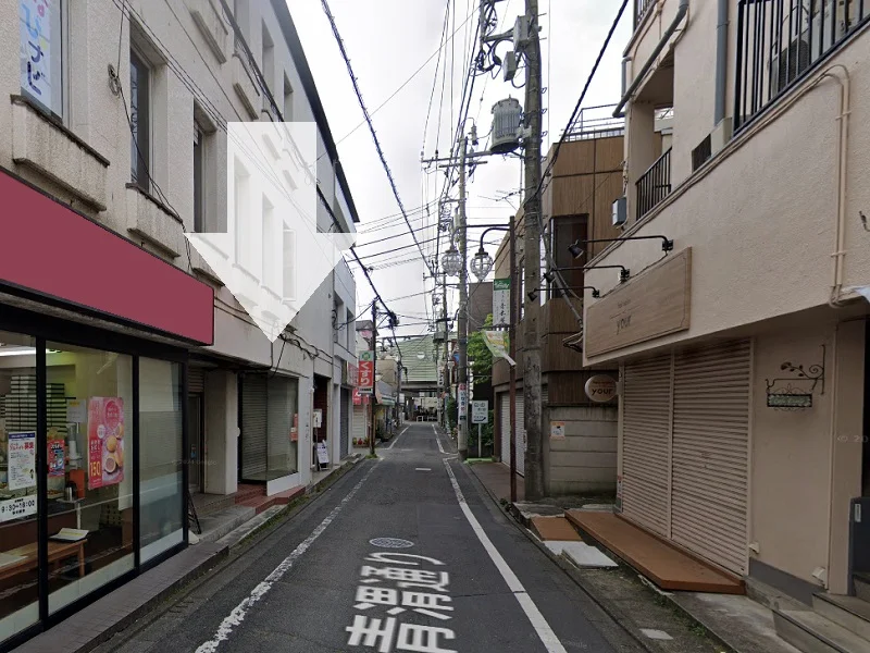 稲城長沼のスケルトン店舗物件の外観