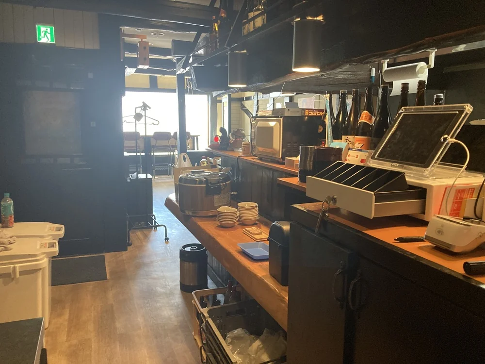 居酒屋の居抜き物件の内装