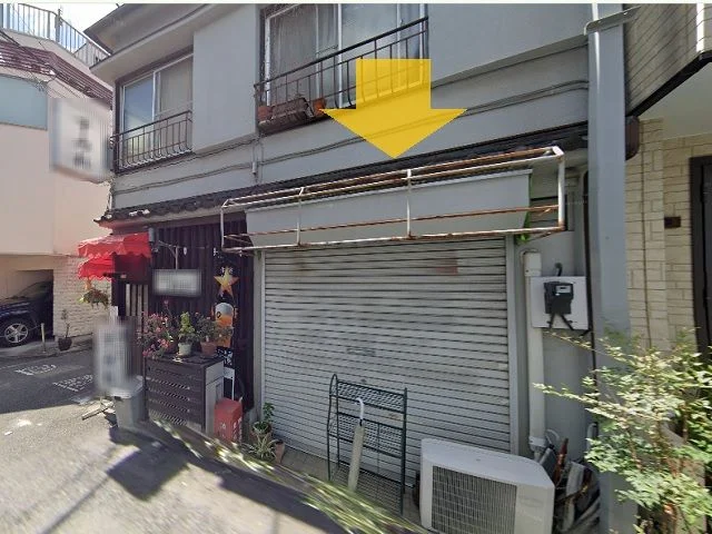 根津のスケルトン物件の外観